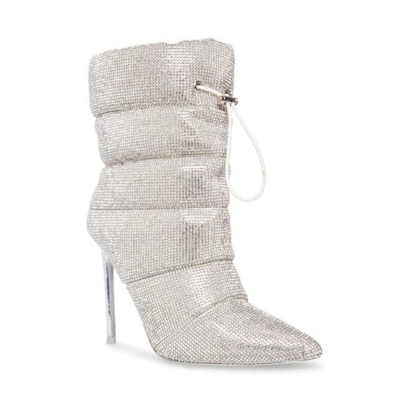 Steve Madden CLOAK-R RHINESTONE BOOTS NIB size 7.5 - Picture 2 of 5